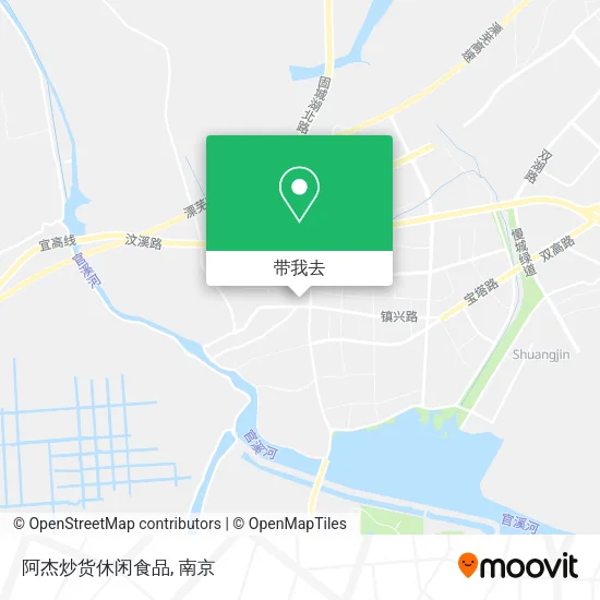 阿杰炒货休闲食品地图