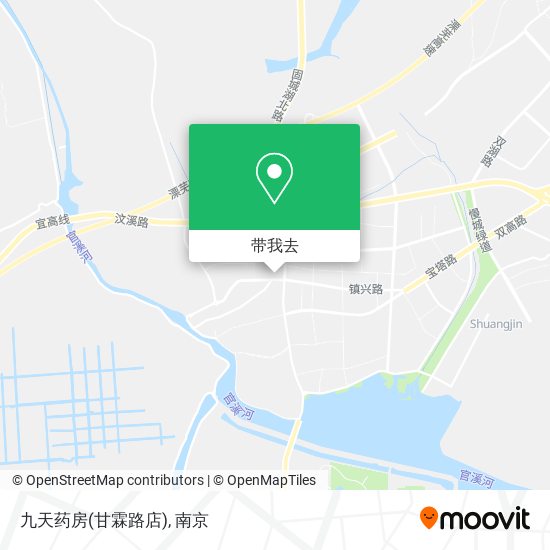 九天药房(甘霖路店)地图