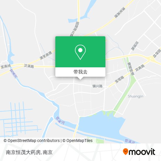 南京恒茂大药房地图