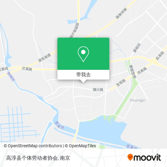 高淳县个体劳动者协会地图