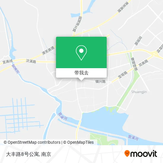 大丰路8号公寓地图