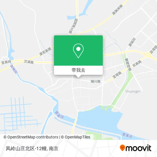 凤岭山庄北区-12幢地图