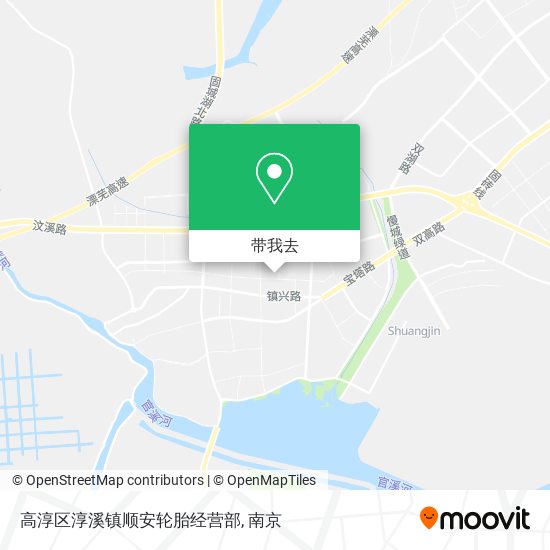 高淳区淳溪镇顺安轮胎经营部地图