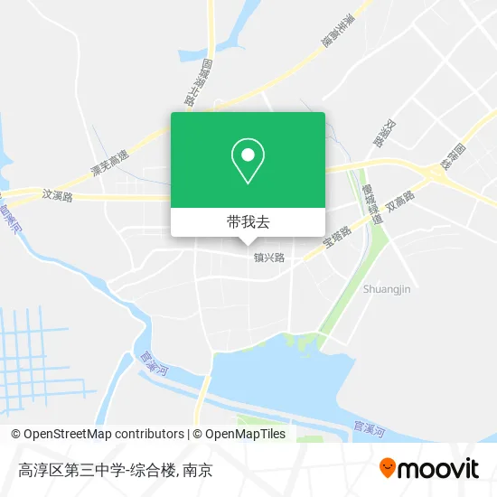 高淳区第三中学-综合楼地图