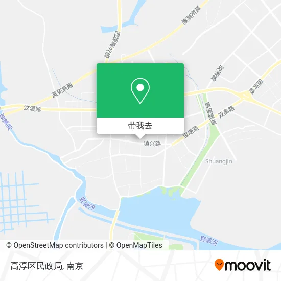 高淳区民政局地图