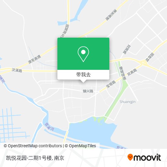 凯悦花园-二期1号楼地图
