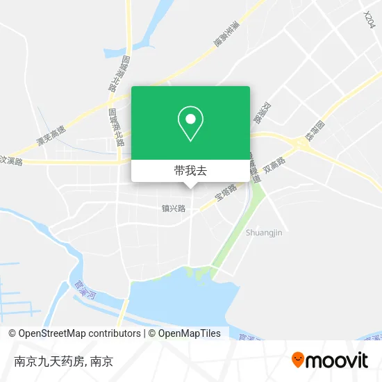 南京九天药房地图