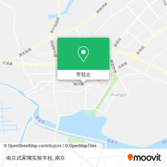 南京武家嘴实验学校地图