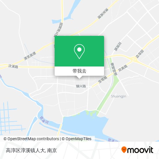 高淳区淳溪镇人大地图