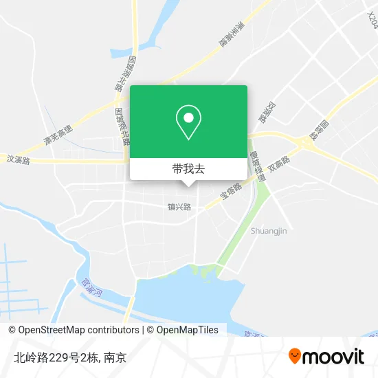 北岭路229号2栋地图