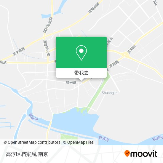 高淳区档案局地图