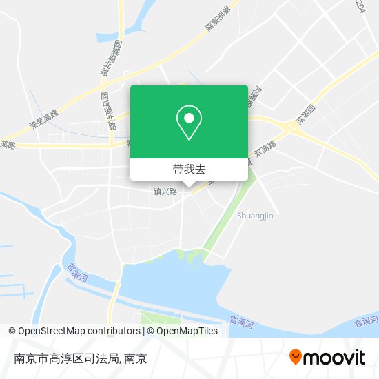 南京市高淳区司法局地图