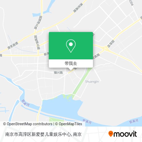 南京市高淳区新爱婴儿童娱乐中心地图