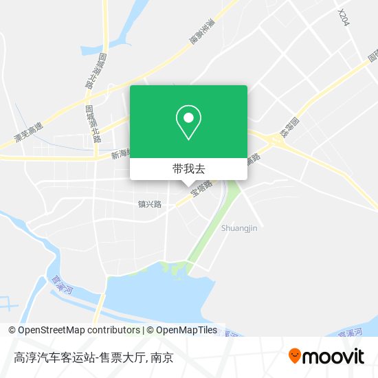 高淳汽车客运站-售票大厅地图