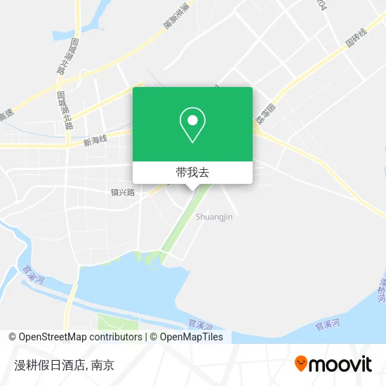 漫耕假日酒店地图