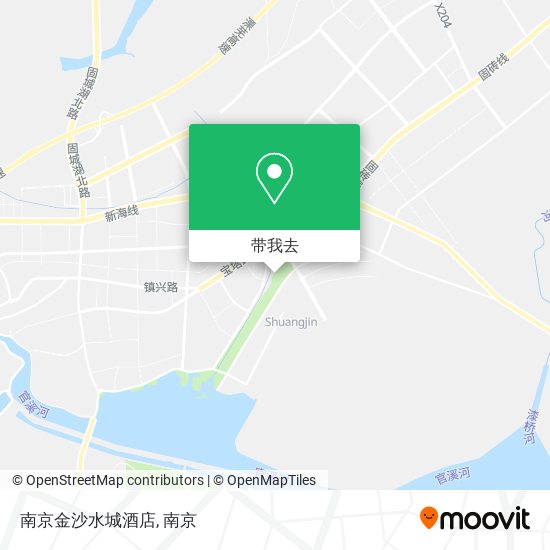 南京金沙水城酒店地图