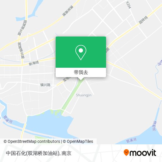 中国石化(双湖桥加油站)地图
