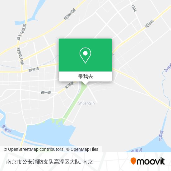 南京市公安消防支队高淳区大队地图