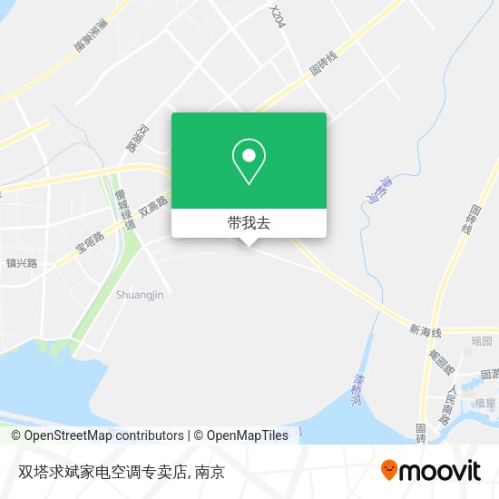 双塔求斌家电空调专卖店地图