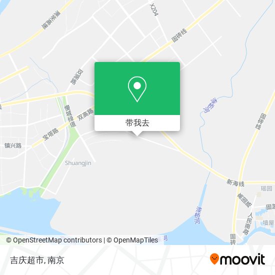 吉庆超市地图