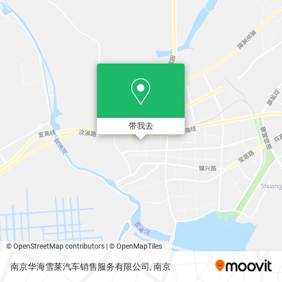 南京华海雪莱汽车销售服务有限公司地图
