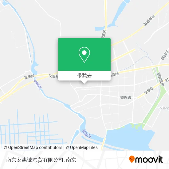 南京茗惠诚汽贸有限公司地图
