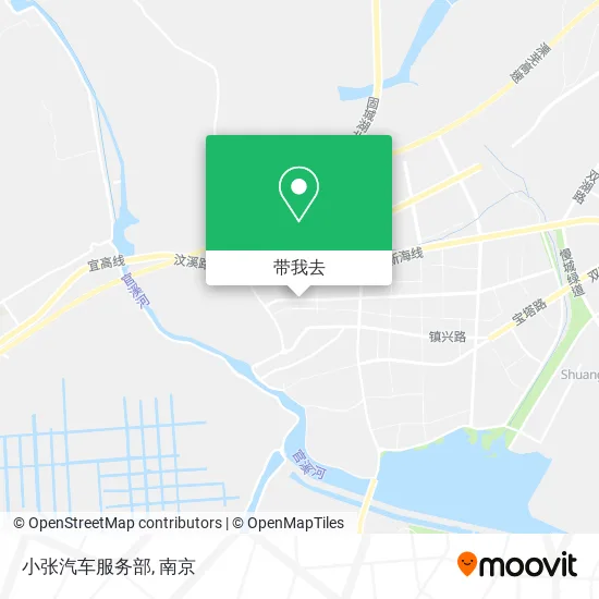 小张汽车服务部地图