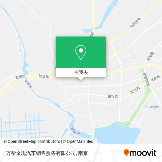 万帮金现汽车销售服务有限公司地图