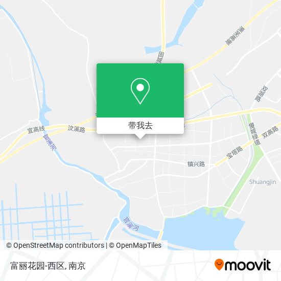 富丽花园-西区地图