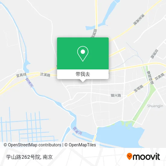 学山路262号院地图