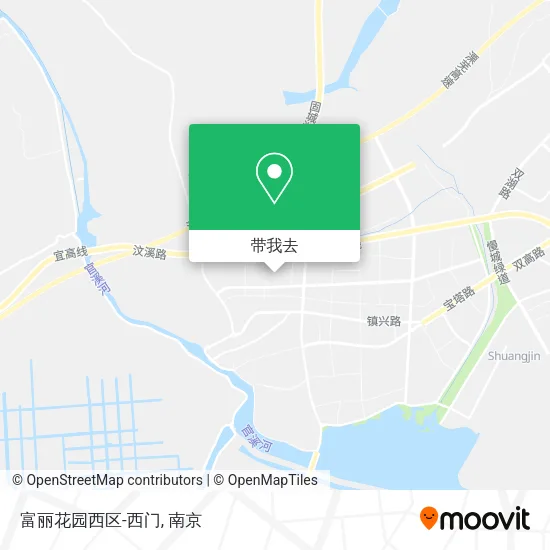 富丽花园西区-西门地图