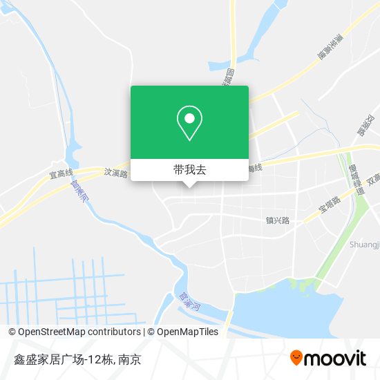 鑫盛家居广场-12栋地图