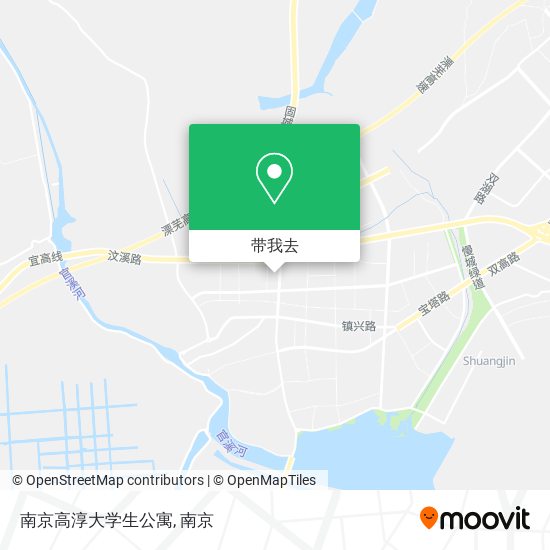 南京高淳大学生公寓地图