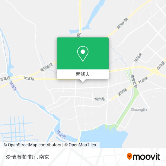 爱情海咖啡厅地图