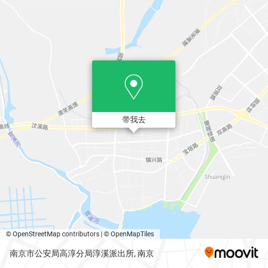 南京市公安局高淳分局淳溪派出所地图