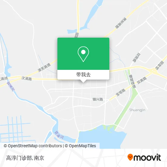 高淳门诊部地图