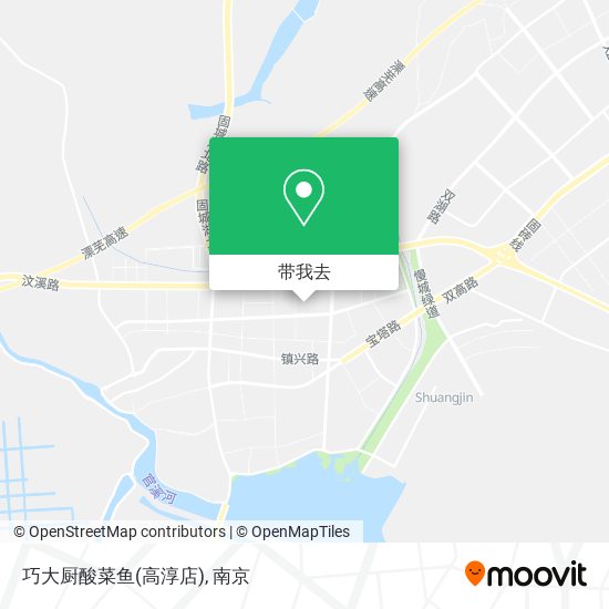巧大厨酸菜鱼(高淳店)地图