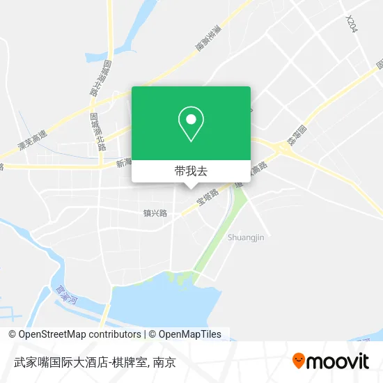 武家嘴国际大酒店-棋牌室地图
