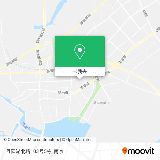 丹阳湖北路103号5栋地图