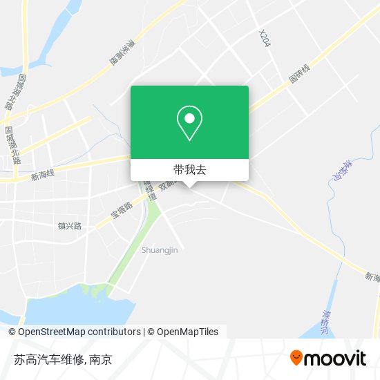 苏高汽车维修地图