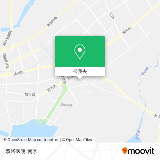 双塔医院地图