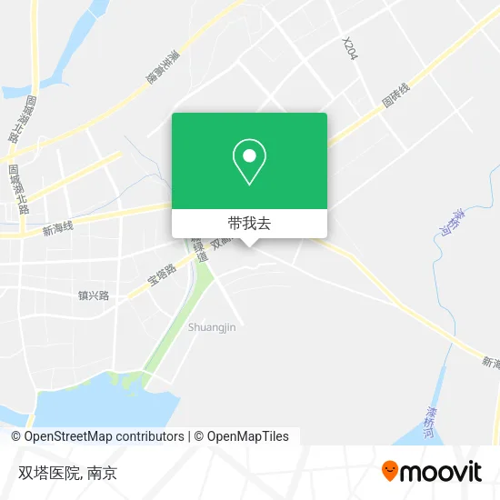 双塔医院地图