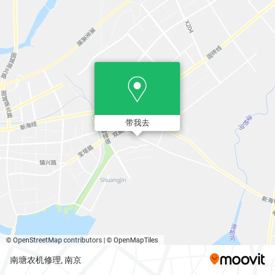 南塘农机修理地图