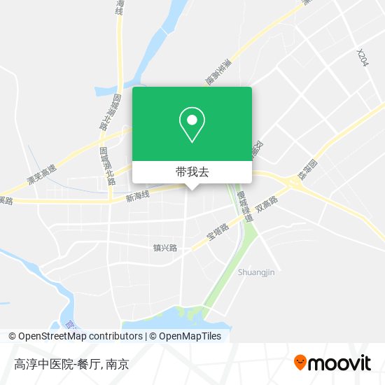 高淳中医院-餐厅地图
