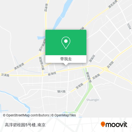 高淳碧桂园5号楼地图