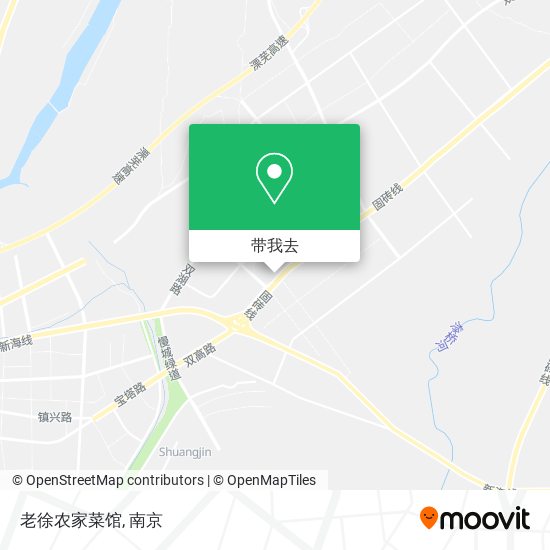 老徐农家菜馆地图