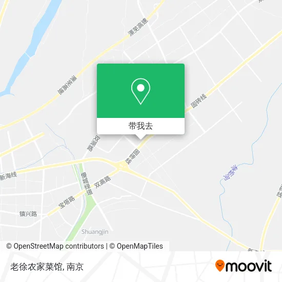 老徐农家菜馆地图