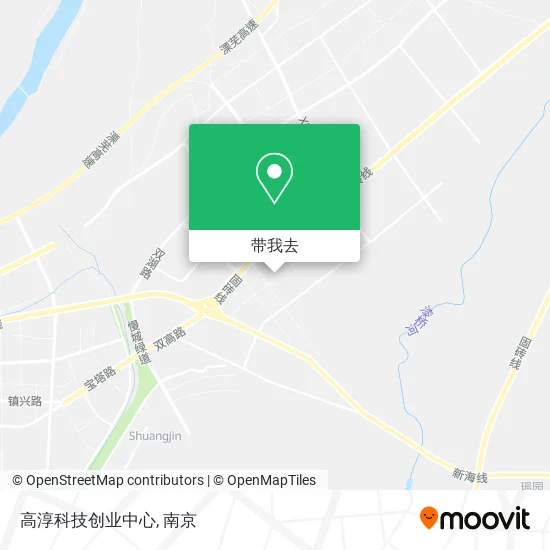 高淳科技创业中心地图
