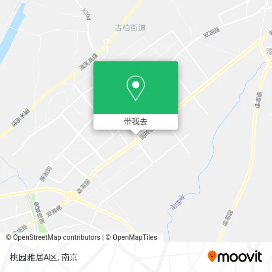 桃园雅居A区地图