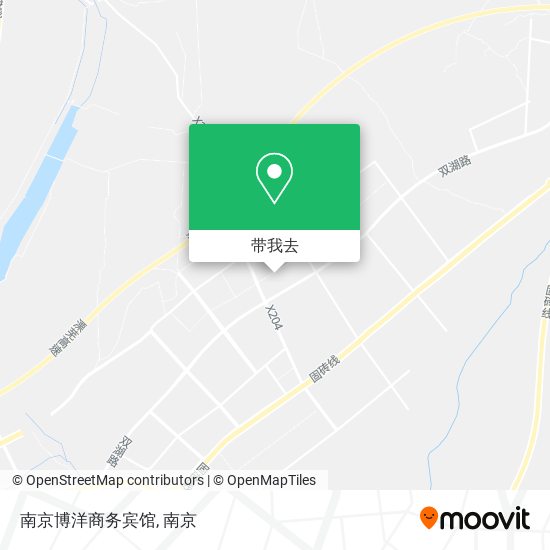 南京博洋商务宾馆地图